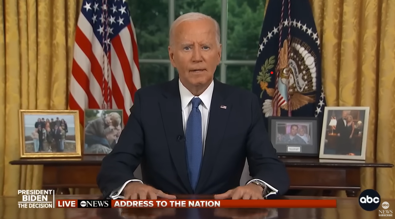 President Biden Speech from the Oval Office July 2024
